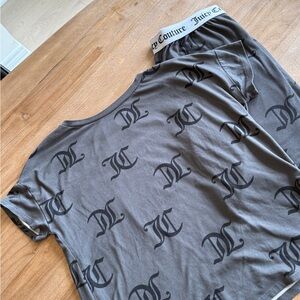 Juicy Couture Gray Pj Set